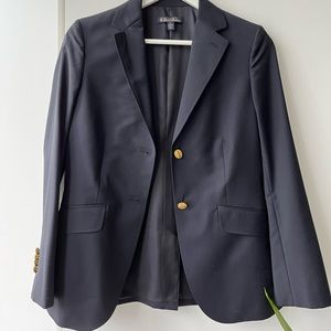Brooks Brothers Navy Tailored Blazer